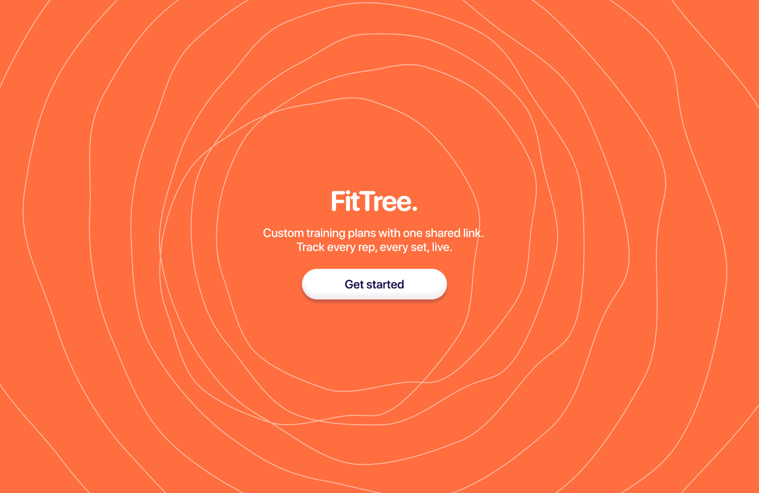 FitTree — Custom training plans with one shared link.